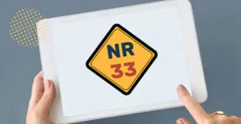 Imagem ilustrativa de Treinamento da nr 33